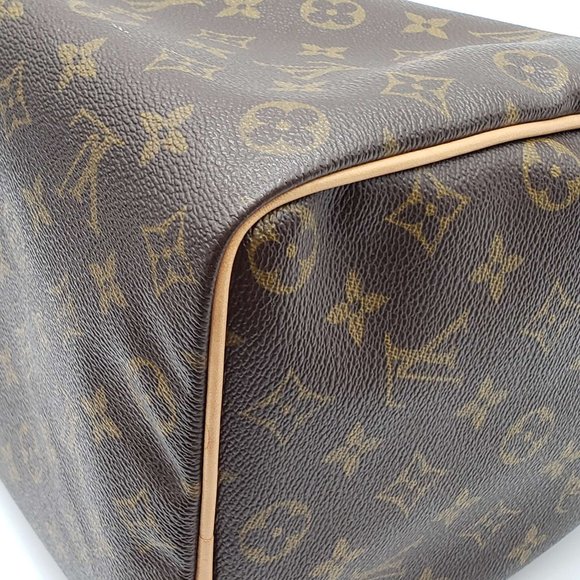 100% Authentic Louis Vuitton  Speedy 35 Monogram Boston Hand Bag - Picture 10 of 16